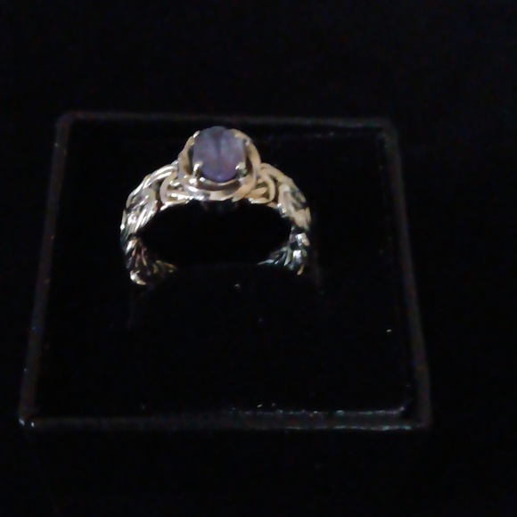 🪻Tanzanite Ring Violet Blue Natural Gemstone - Picture 5 of 6